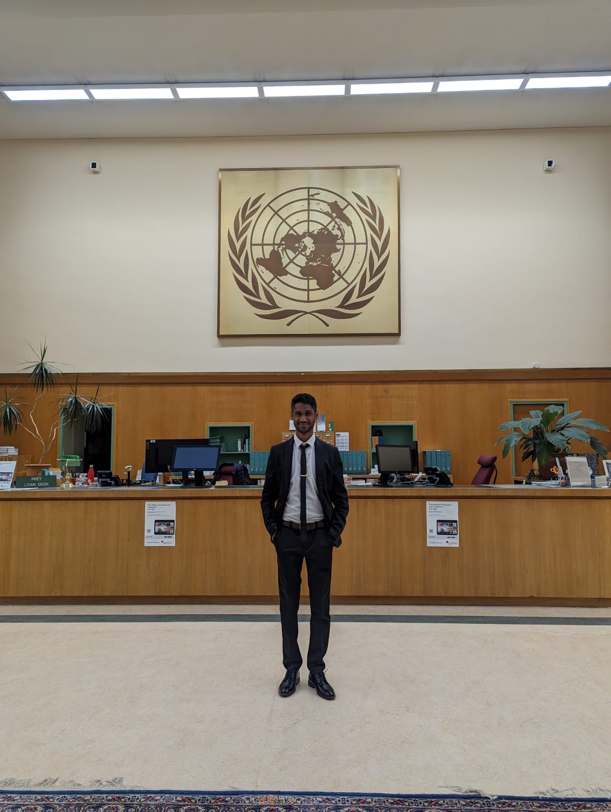 United Nations Library. incl: Craig Ramlal