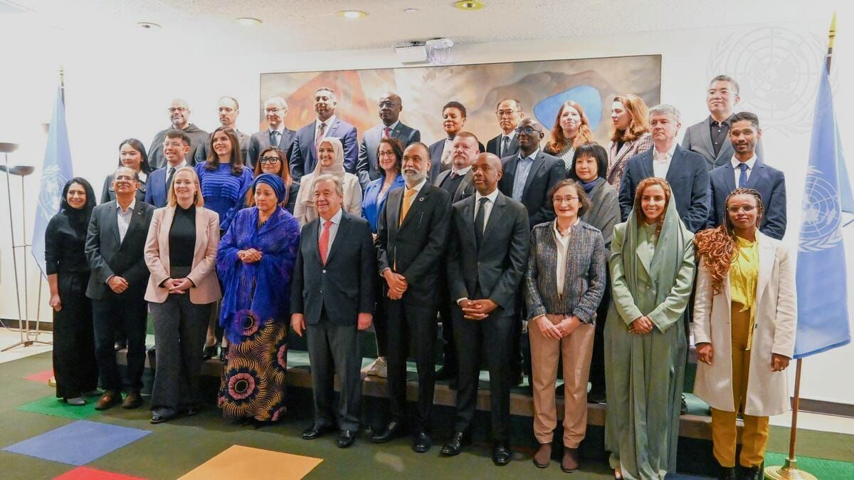 Launch of UN High Level Advisory Body on Artificial Intelligence. incl: Craig Ramlal