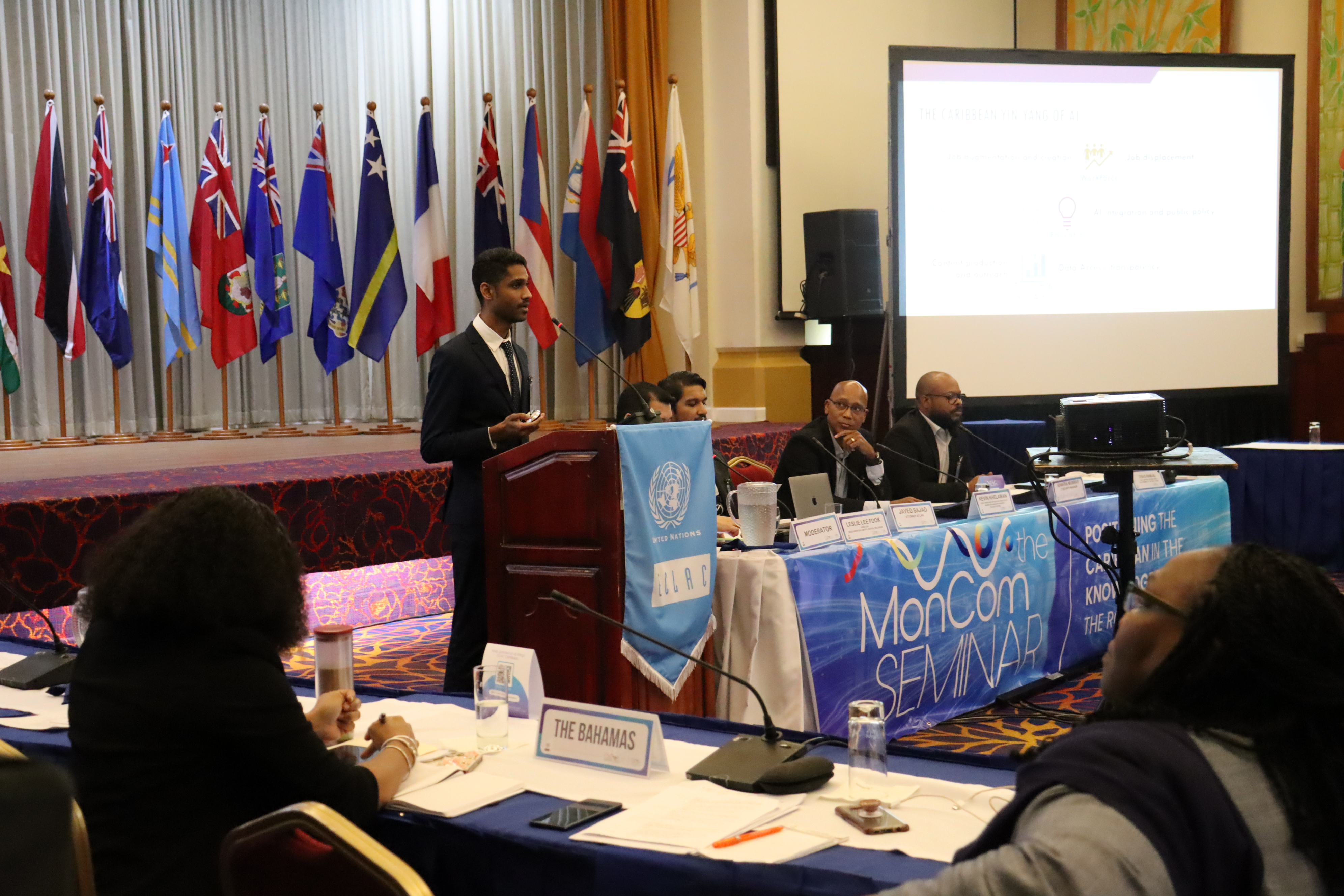 UN Economic Commission for Latin America MonCom incl: Craig Ramlal